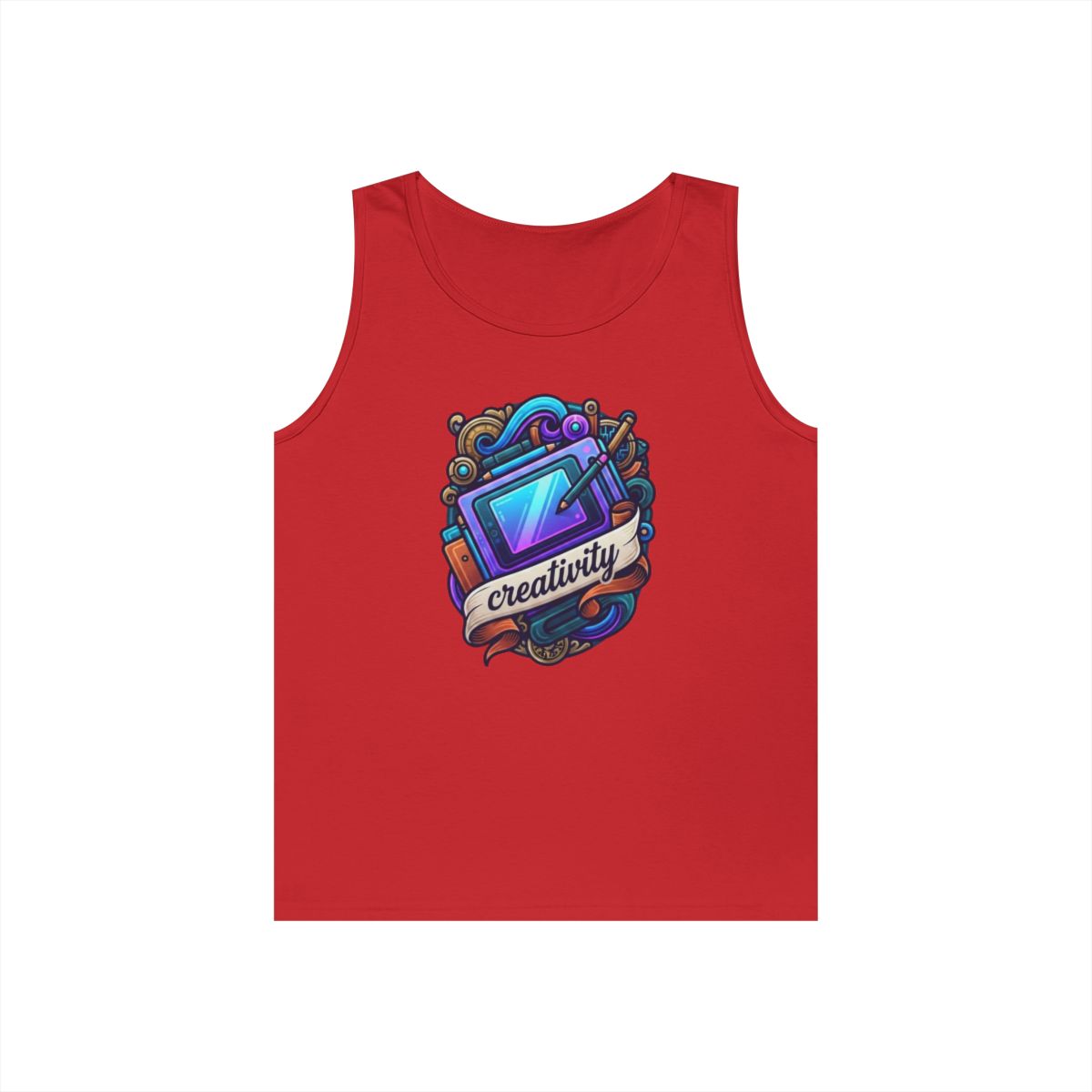 Color: Red | Creativity Tank Top