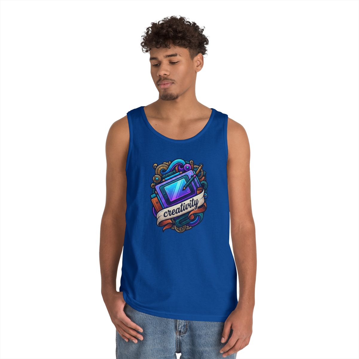 Color: Royal | Creativity Tank Top