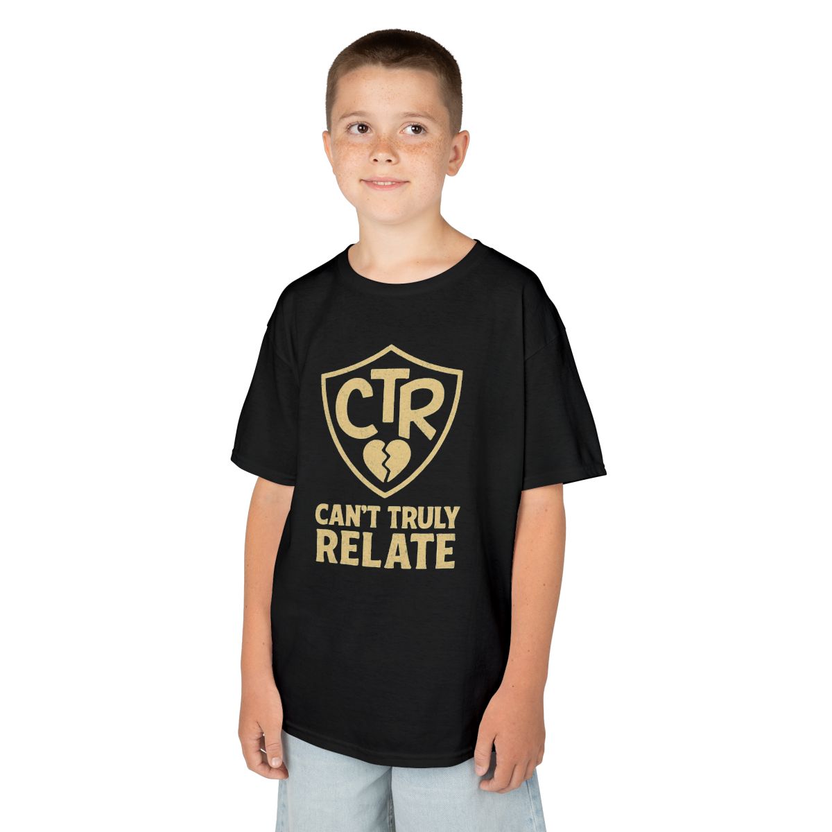 Color: Black | CTR - Can't Truly Relate Kids Tee