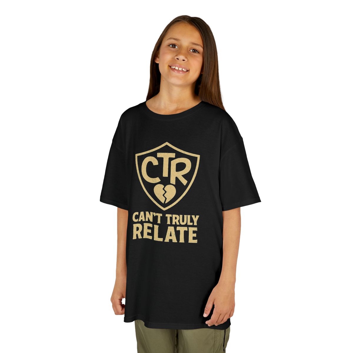 Color: Black | CTR - Can't Truly Relate Kids Tee
