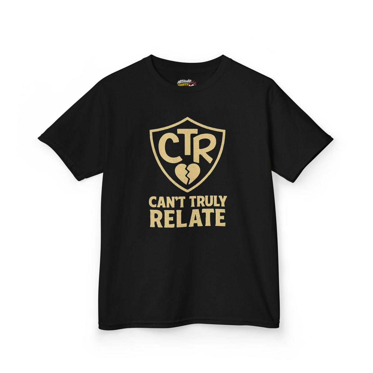 Color: Black | CTR - Can't Truly Relate Kids Tee