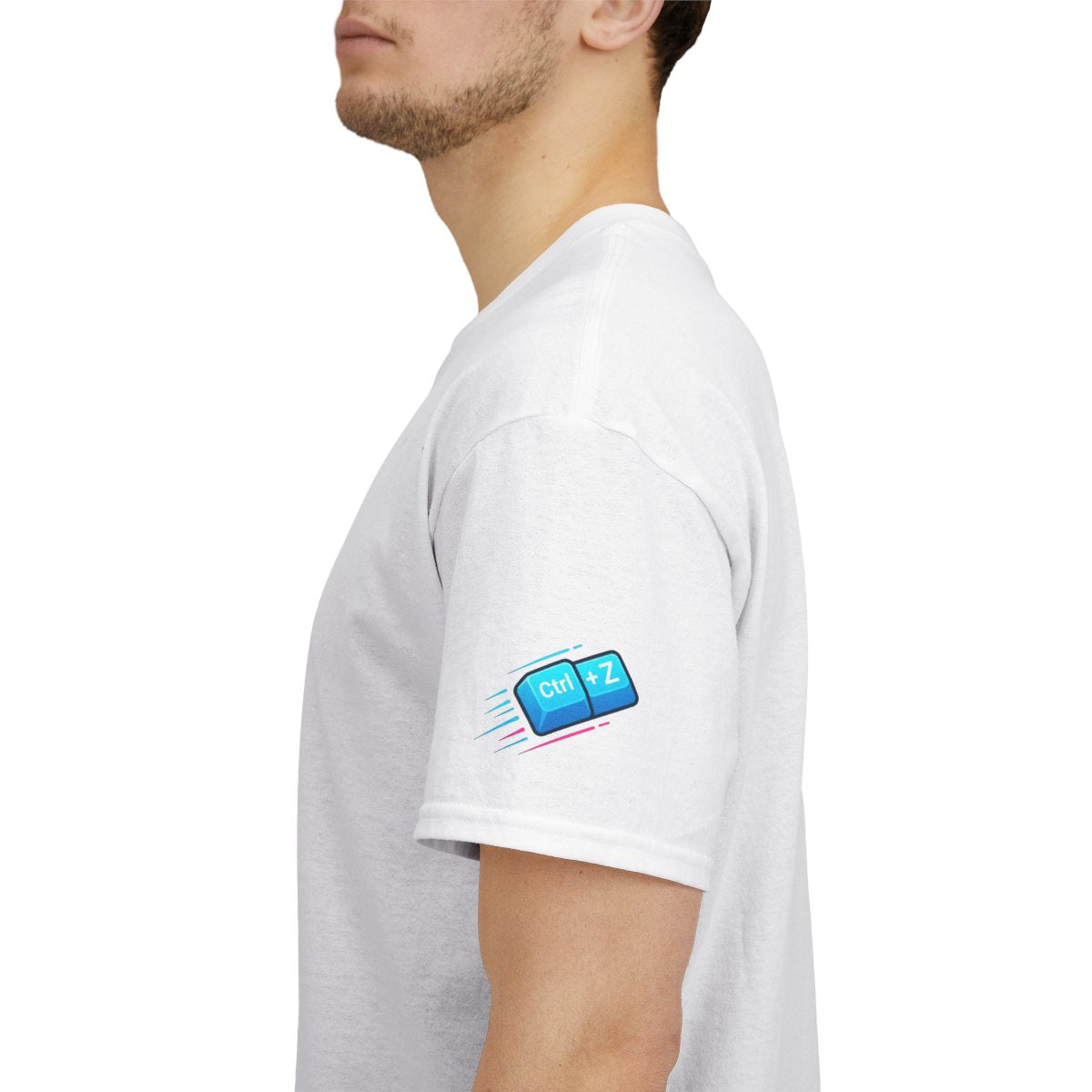 Color: White | CTRL Z My Entire Week Premium Graphic Tee