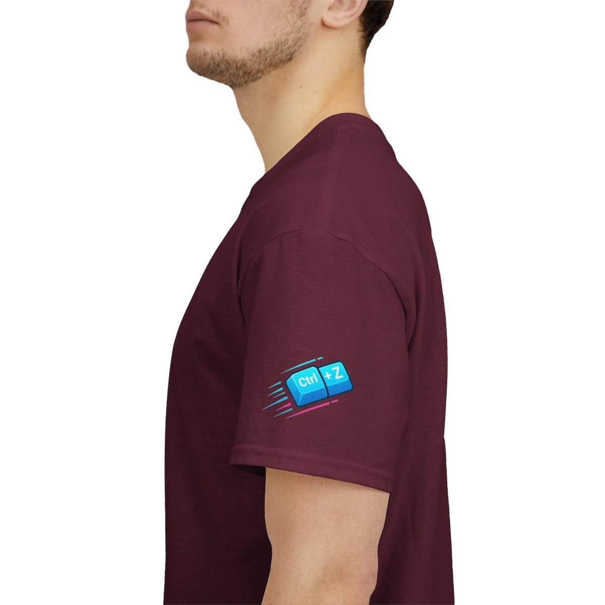 Color: Maroon | CTRL Z My Entire Week Premium Graphic Tee