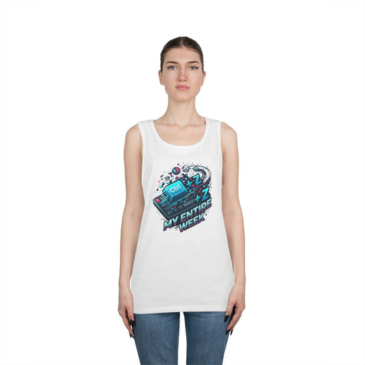 Color: White | CTRL Z My Entire Week Tank Top