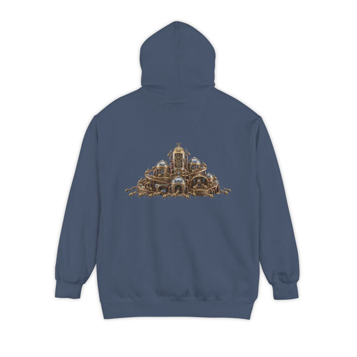 Color: Denim | Cyber Ants Garment-Dyed Hoodie