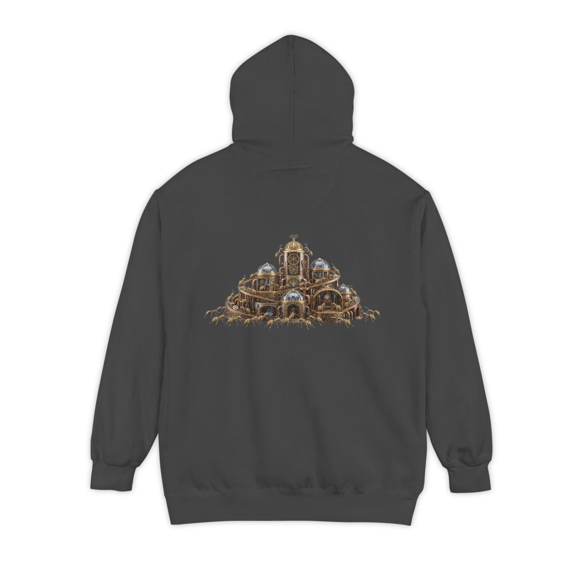 Color: Pepper | Cyber Ants Garment-Dyed Hoodie