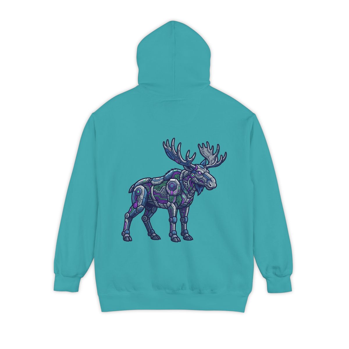 Color: Seafoam | Cyber Moose Garment-Dyed Hoodie