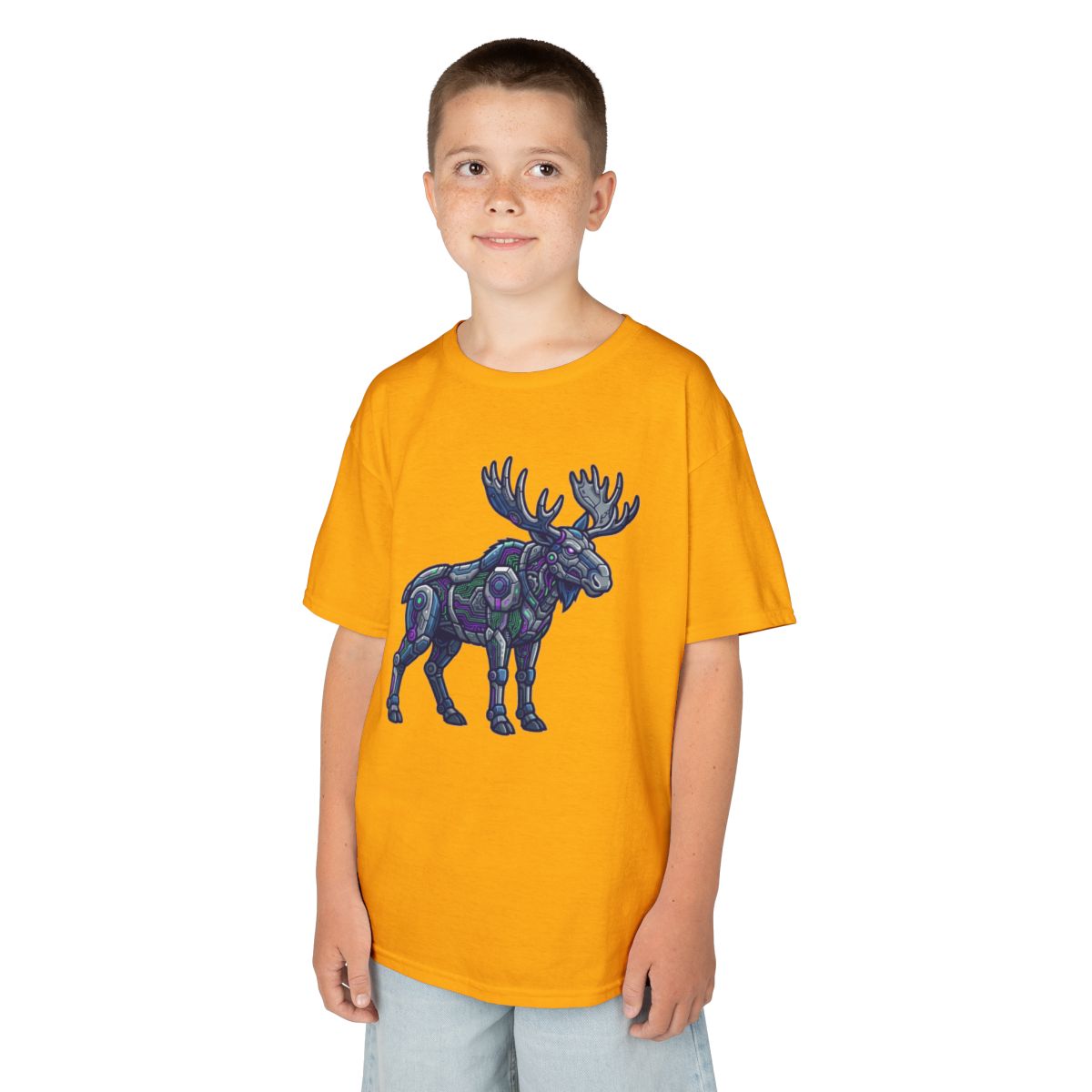 Color: Gold | Cyber Moose Kids Tee