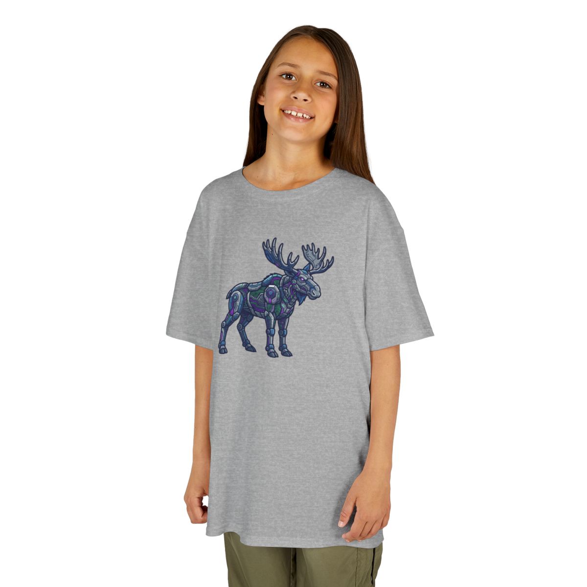 Color: Sport Grey | Cyber Moose Kids Tee