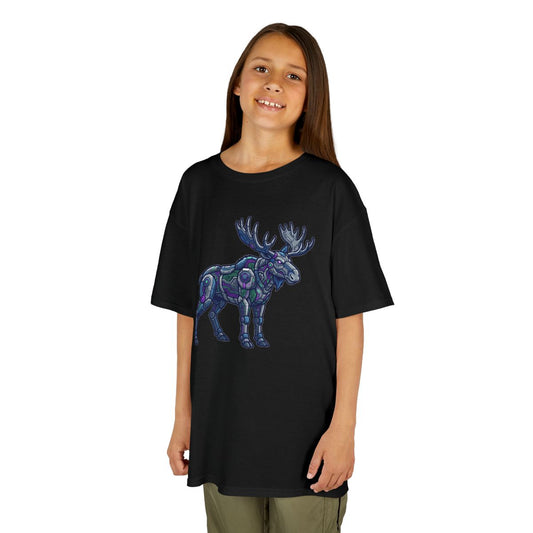 Color: Black | Cyber Moose Kids Tee