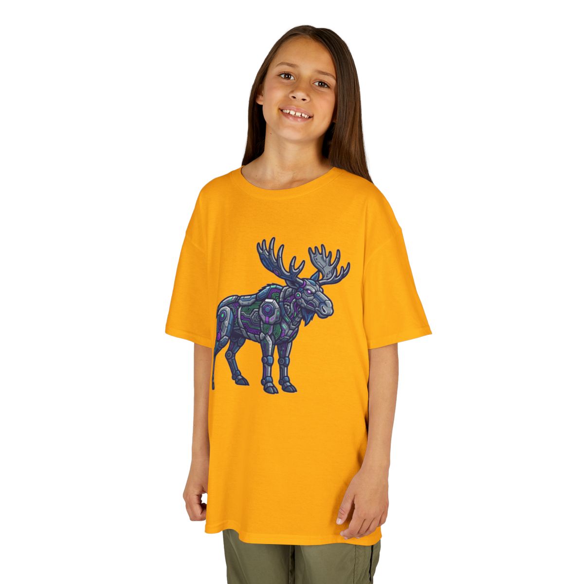 Color: Gold | Cyber Moose Kids Tee
