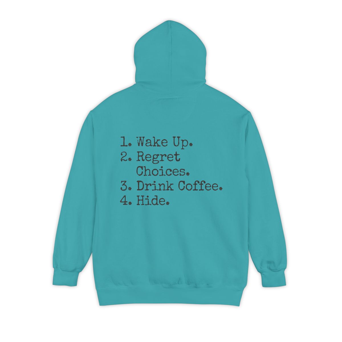 Color: Seafoam | Daily Schedule Asset Garment-Dyed Hoodie