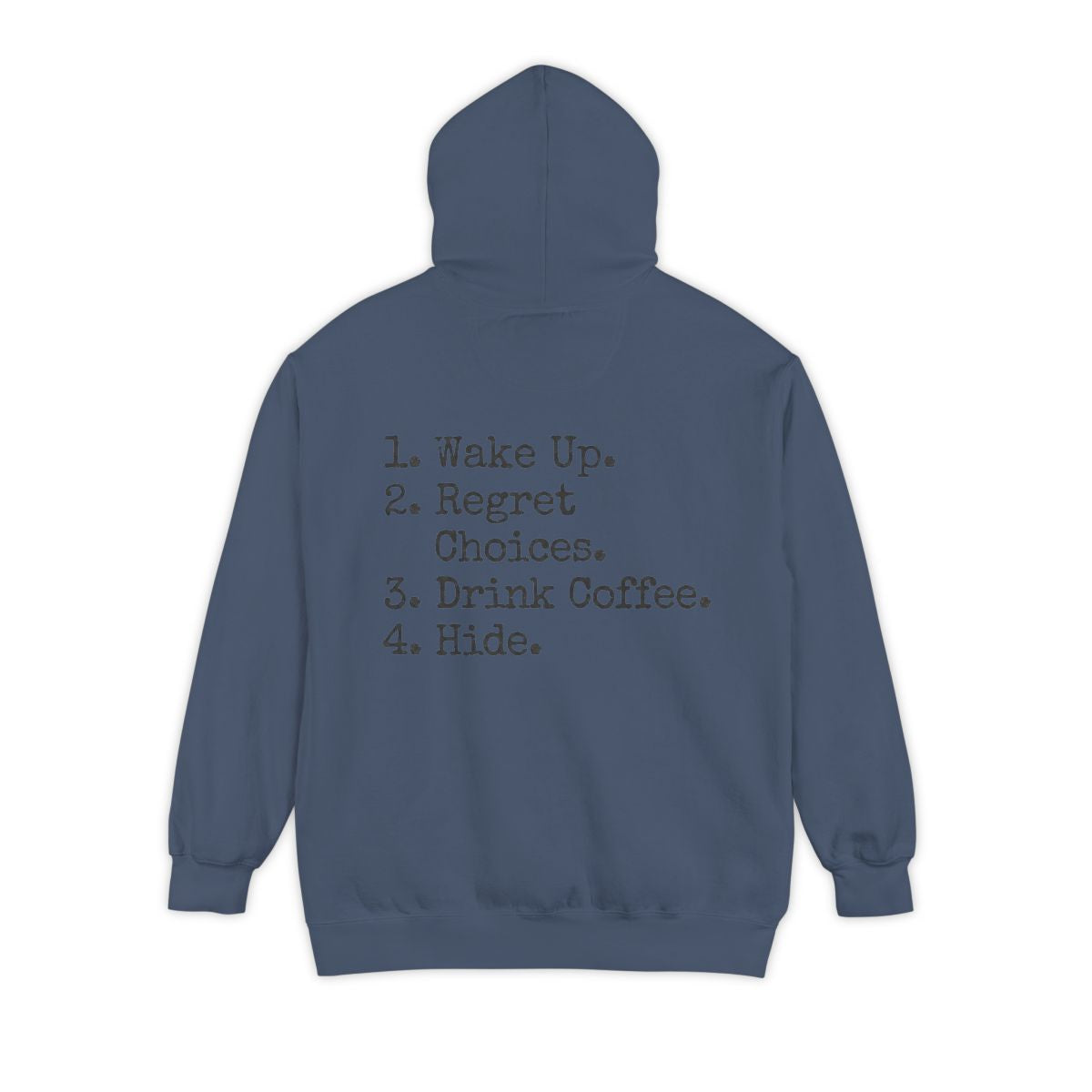 Color: Denim | Daily Schedule Asset Garment-Dyed Hoodie