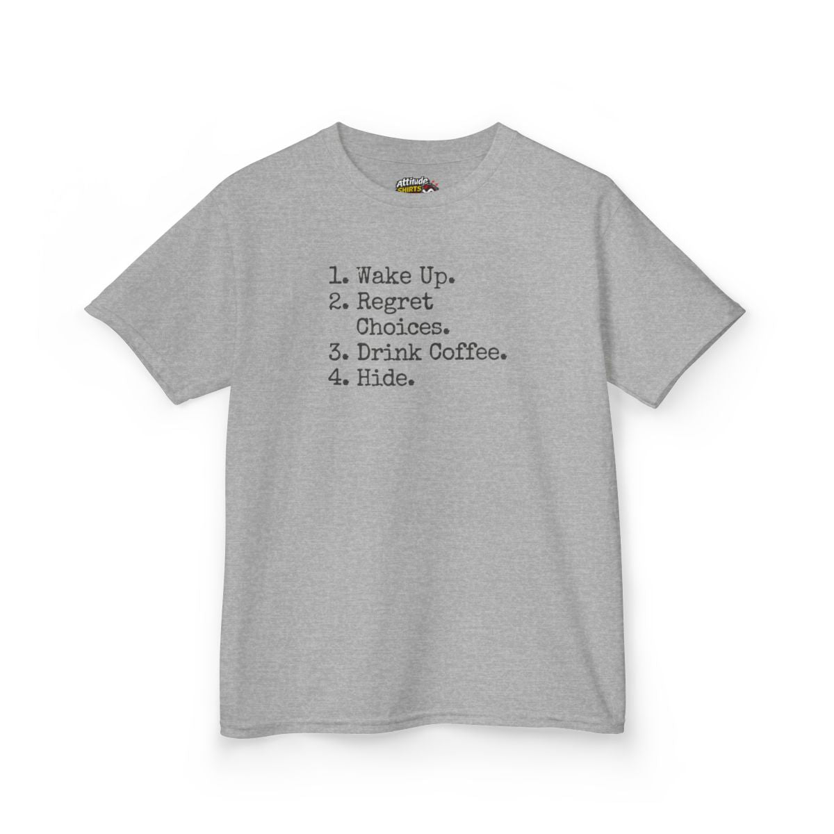 Color: Sport Grey | Daily Schedule Asset Kids Tee