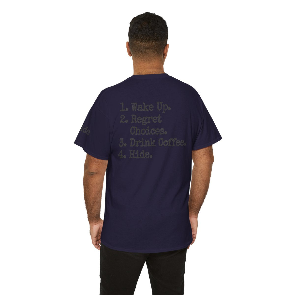 Color: Blackberry | Daily Schedule Asset Premium Graphic Tee