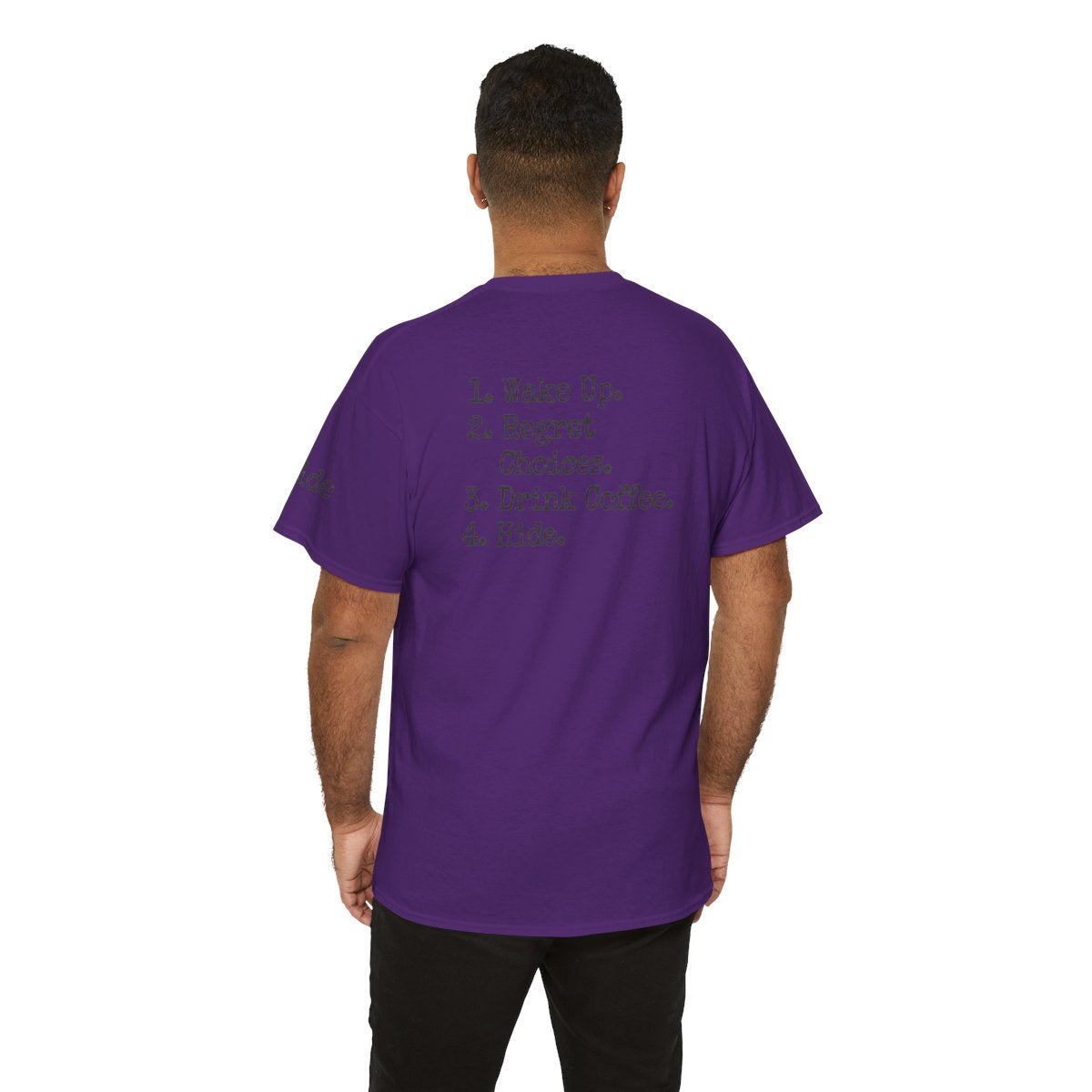 Color: Purple | Daily Schedule Asset Premium Graphic Tee