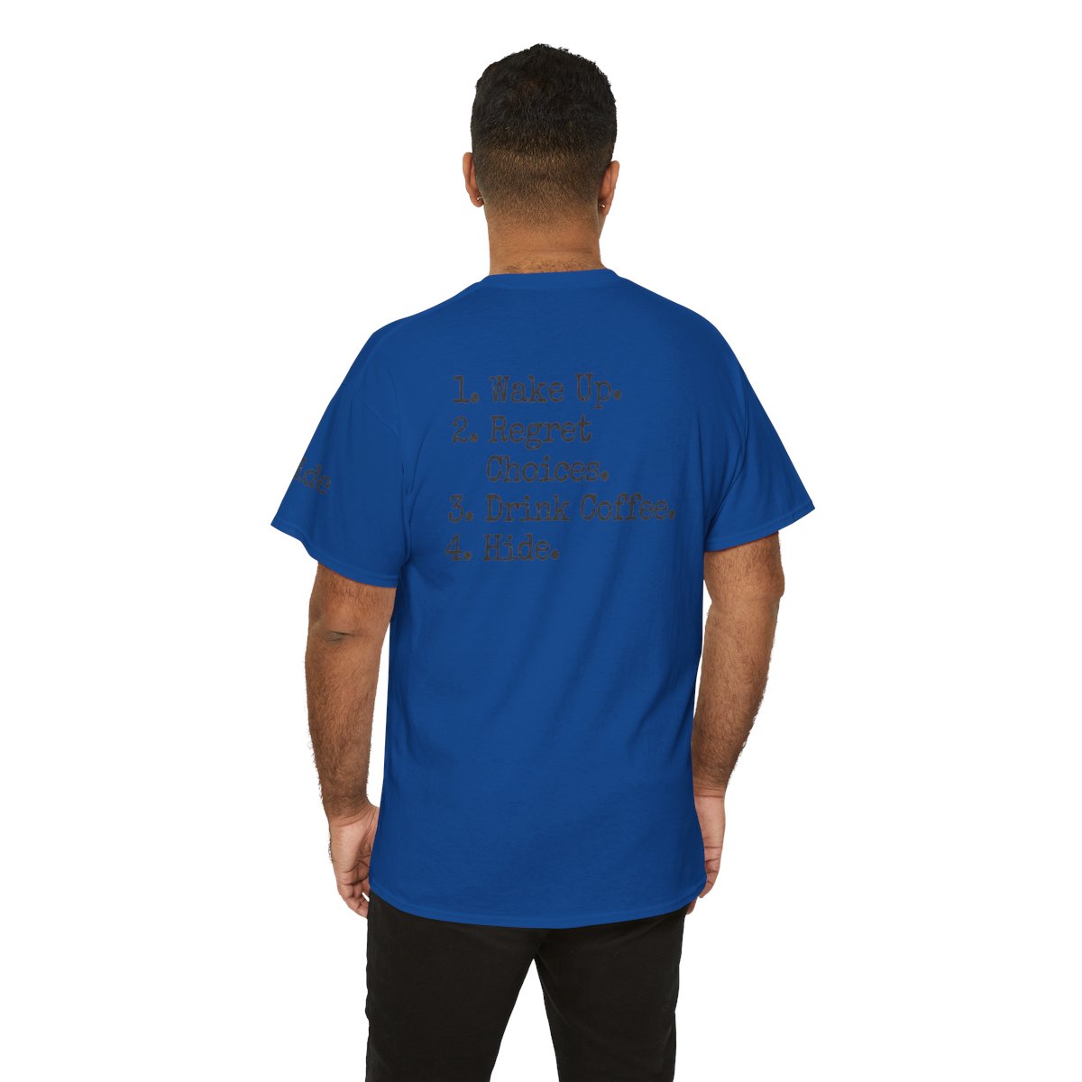 Color: Royal | Daily Schedule Asset Premium Graphic Tee