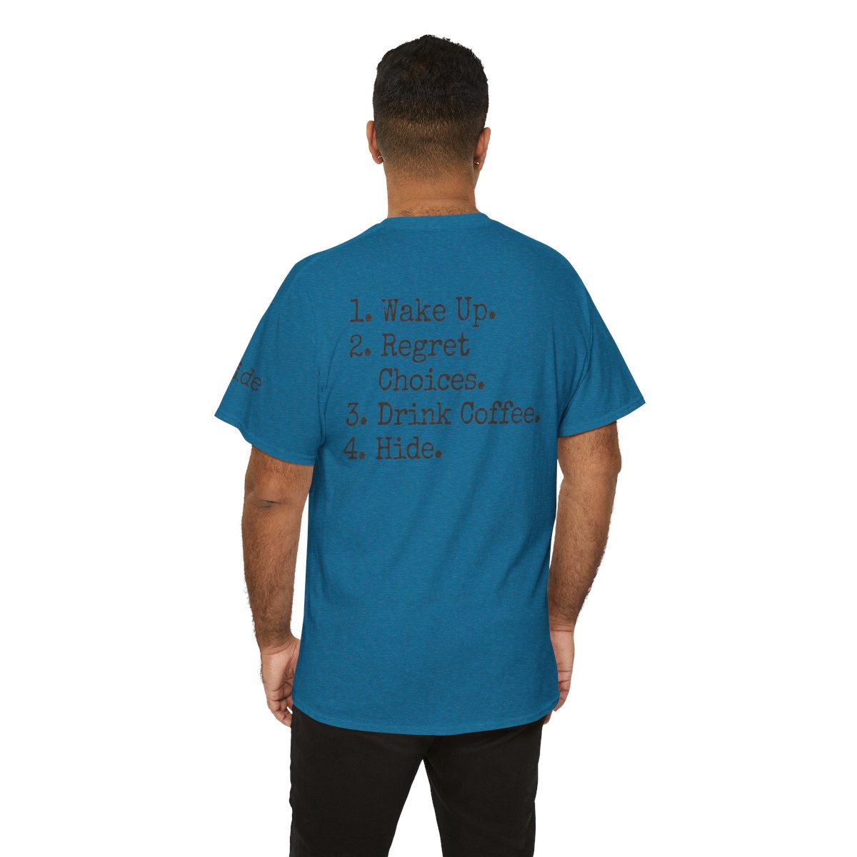 Color: Antique Sapphire | Daily Schedule Asset Premium Graphic Tee