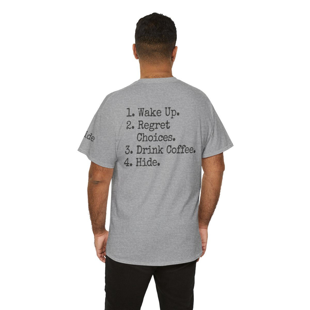 Color: Sport Grey | Daily Schedule Asset Premium Graphic Tee