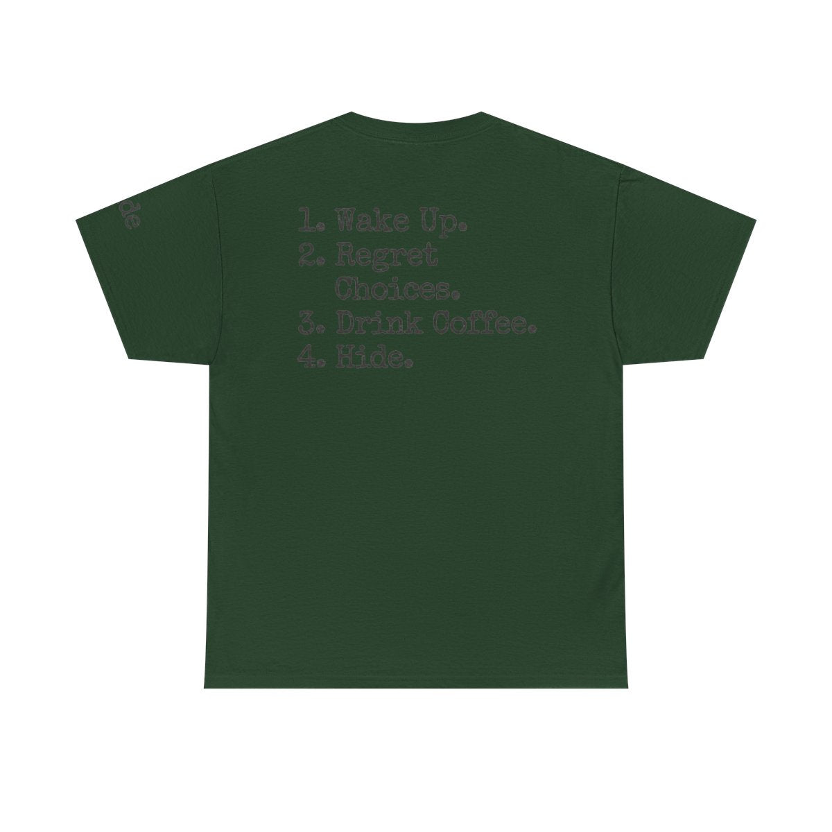 Color: Forest Green | Daily Schedule Asset Premium Graphic Tee
