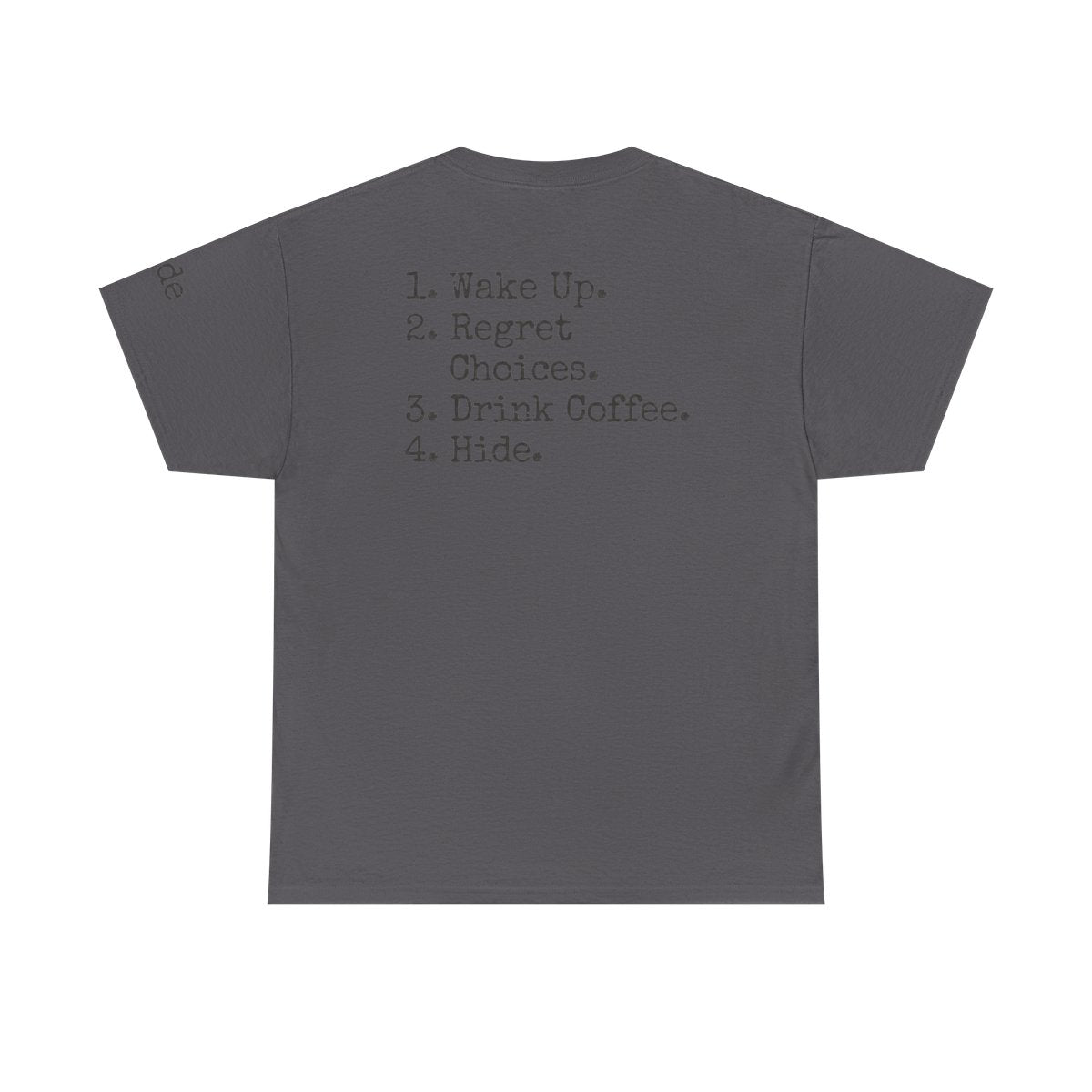 Color: Charcoal | Daily Schedule Asset Premium Graphic Tee