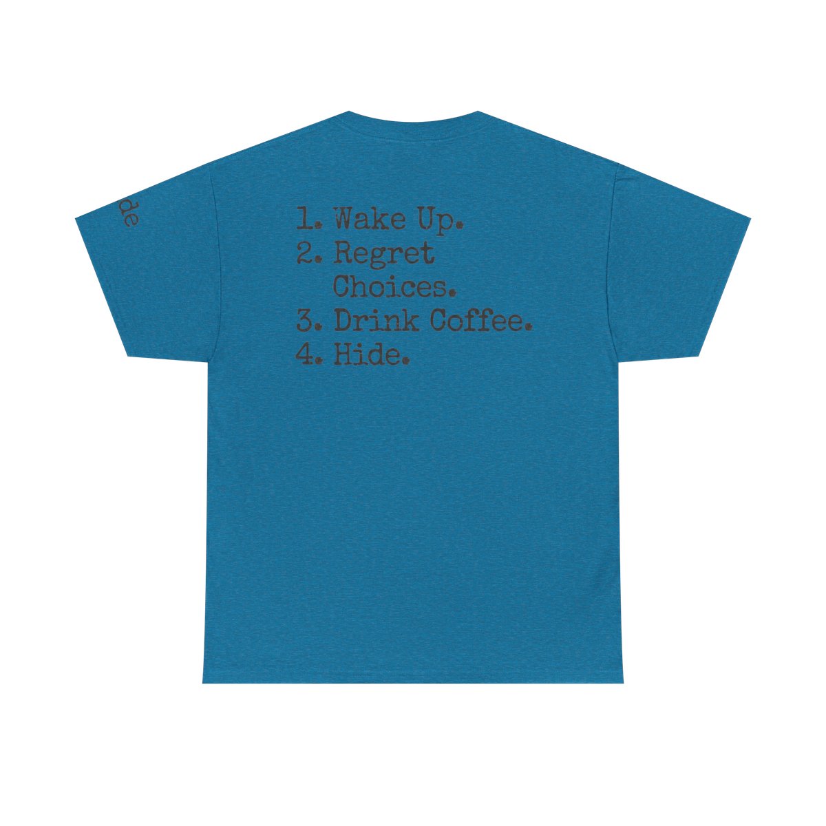Color: Antique Sapphire | Daily Schedule Asset Premium Graphic Tee
