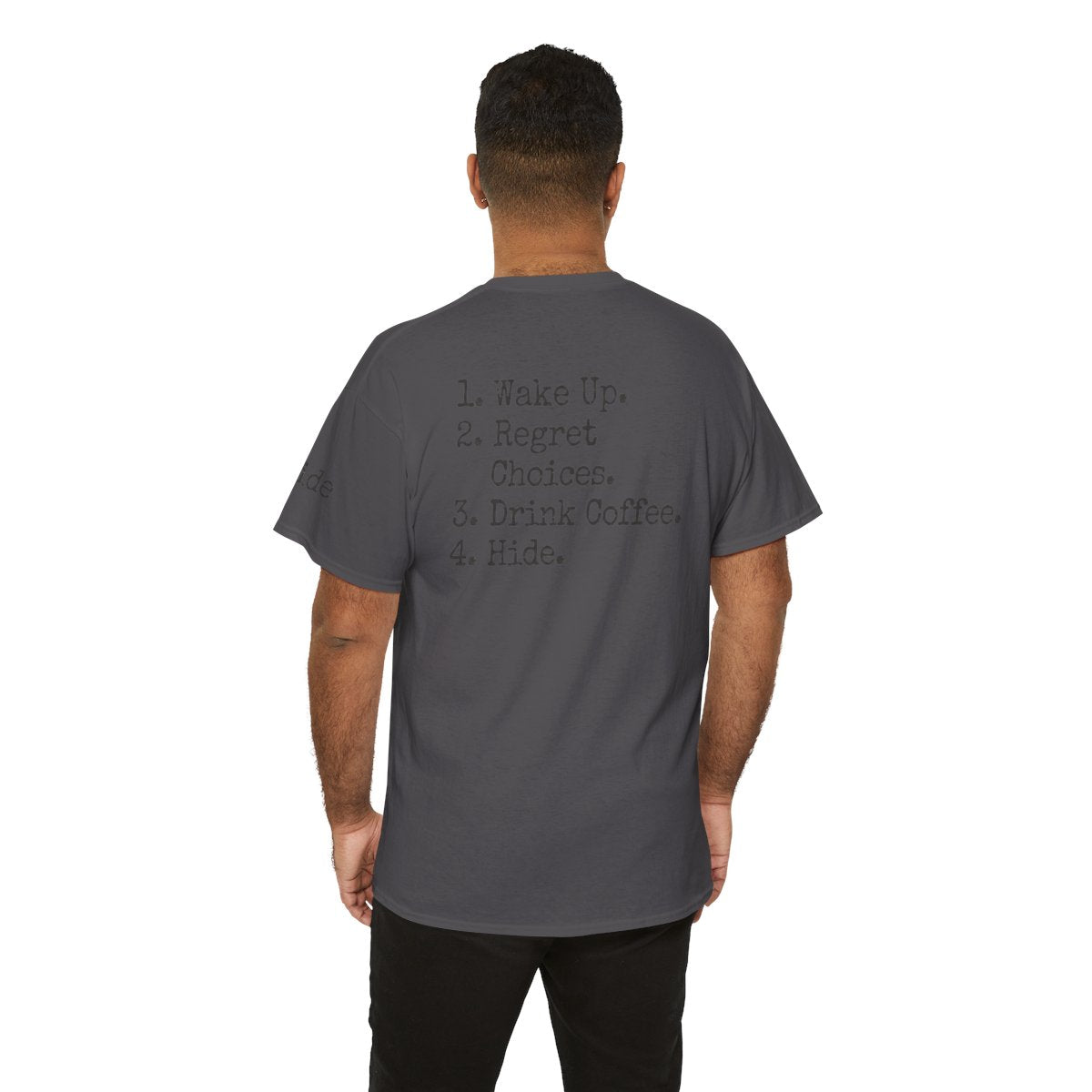 Color: Charcoal | Daily Schedule Asset Premium Graphic Tee