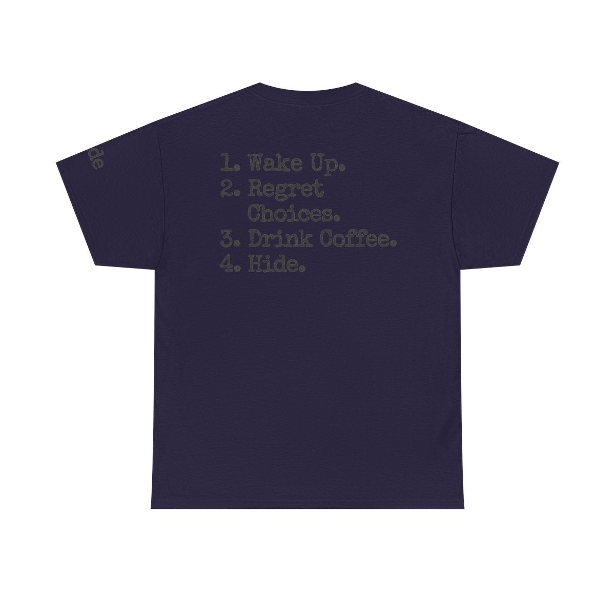 Color: Blackberry | Daily Schedule Asset Premium Graphic Tee