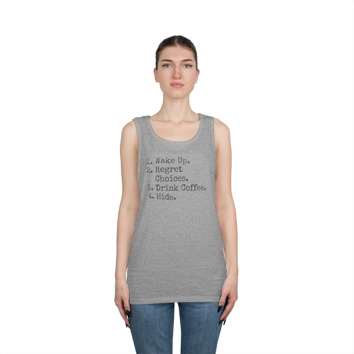 Color: Sport Grey | Daily Schedule Asset Tank Top