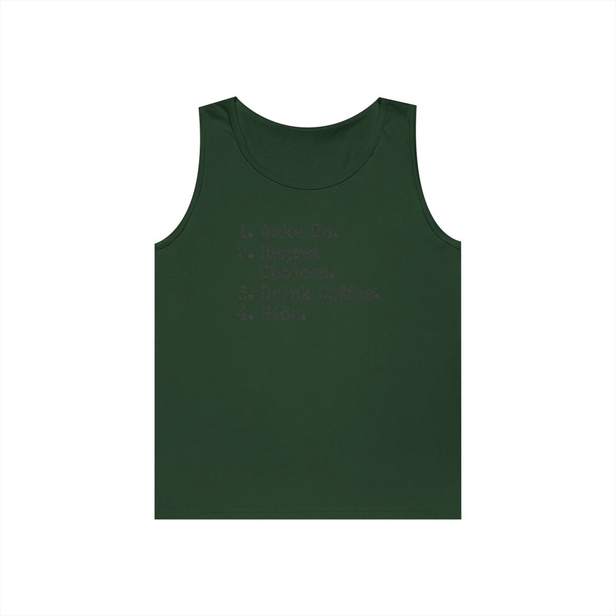 Color: Forest Green | Daily Schedule Asset Tank Top