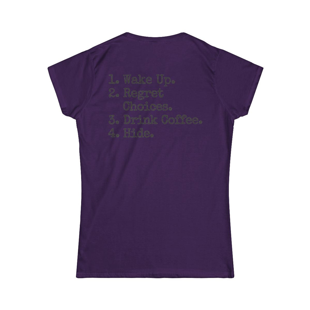 Color: Purple | Daily Schedule Asset Women's Tee