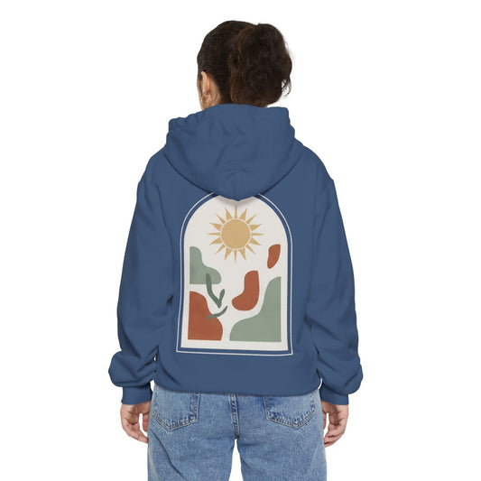 Color: True Navy | Desert Sun Garment-Dyed Hoodie
