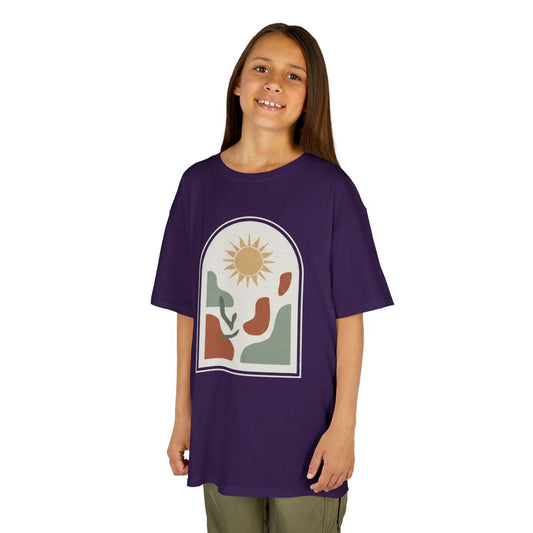 Color: Purple | Desert Sun Kids Tee