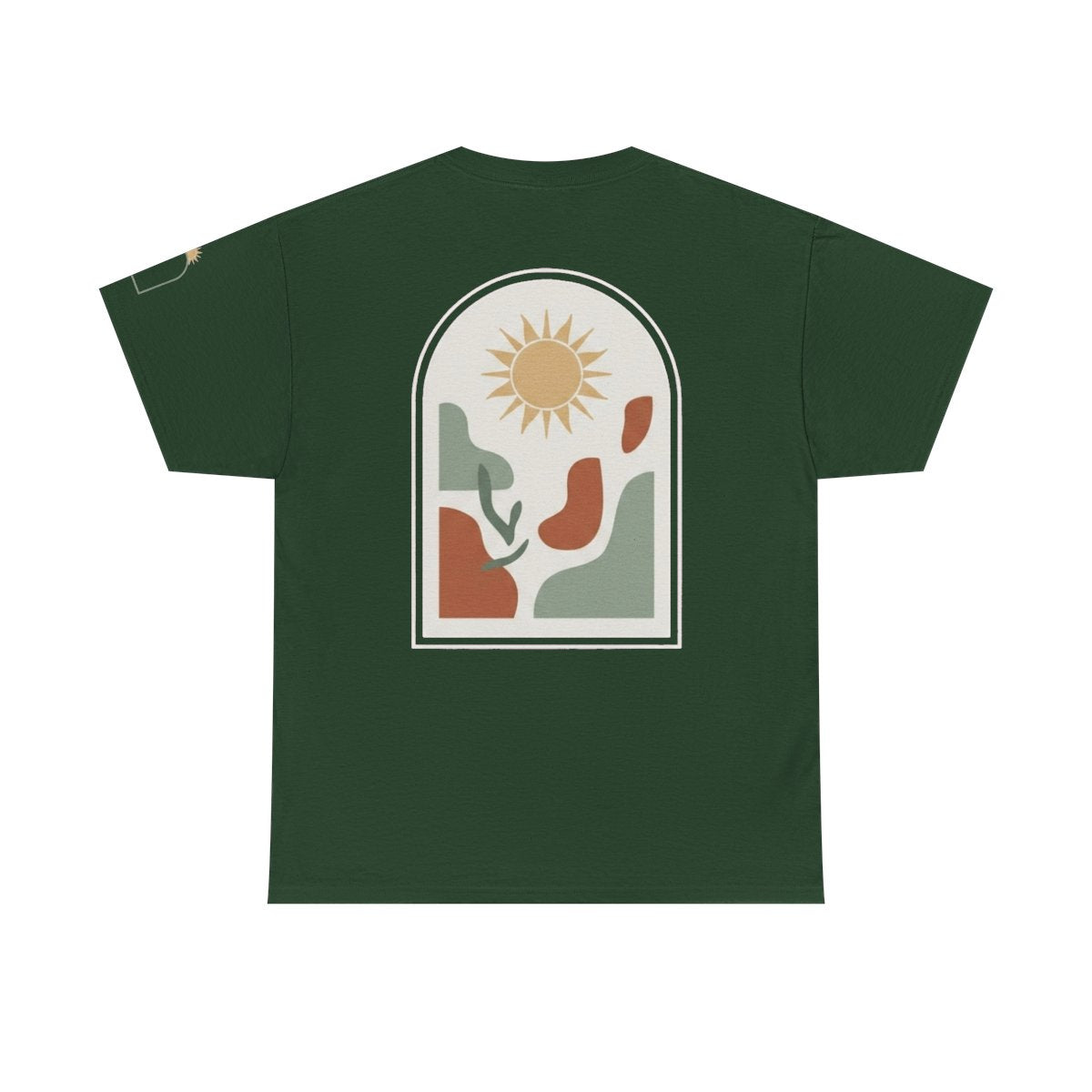 Color: Forest Green | Desert Sun Premium Graphic Tee