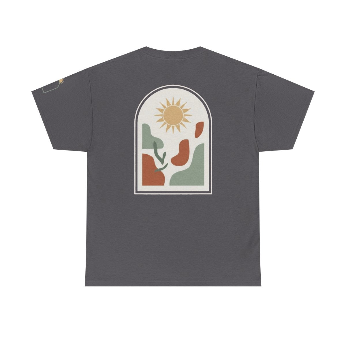 Color: Charcoal | Desert Sun Premium Graphic Tee