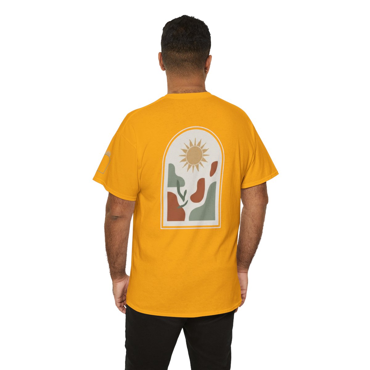 Color: Gold | Desert Sun Premium Graphic Tee