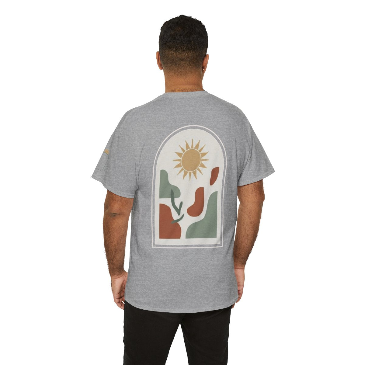 Color: Sport Grey | Desert Sun Premium Graphic Tee