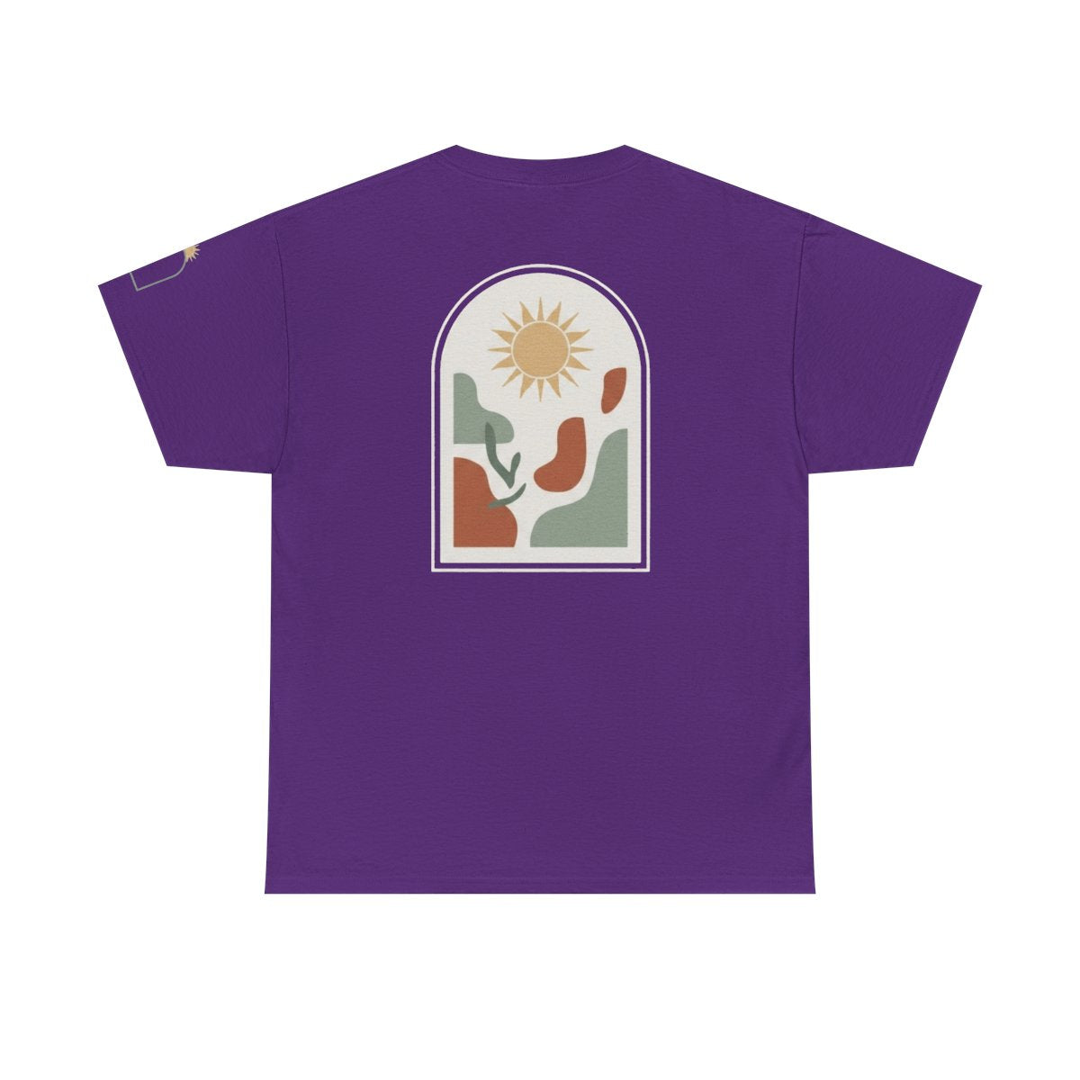 Color: Purple | Desert Sun Premium Graphic Tee