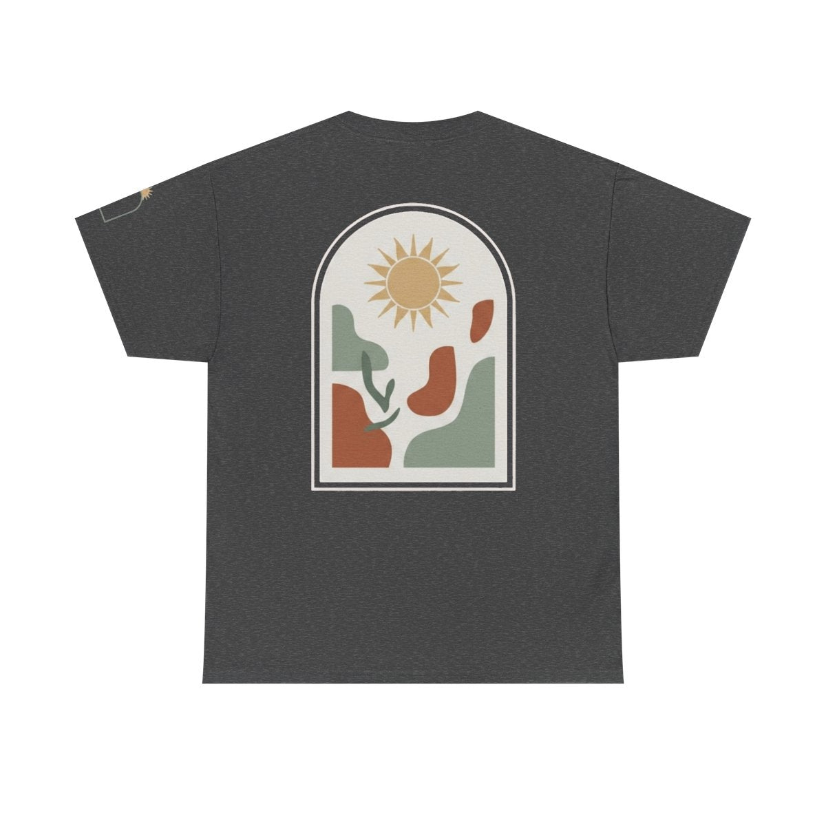 Color: Dark Heather | Desert Sun Premium Graphic Tee