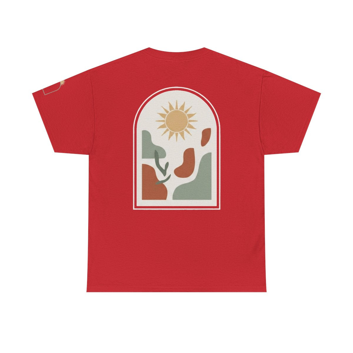 Color: Red | Desert Sun Premium Graphic Tee
