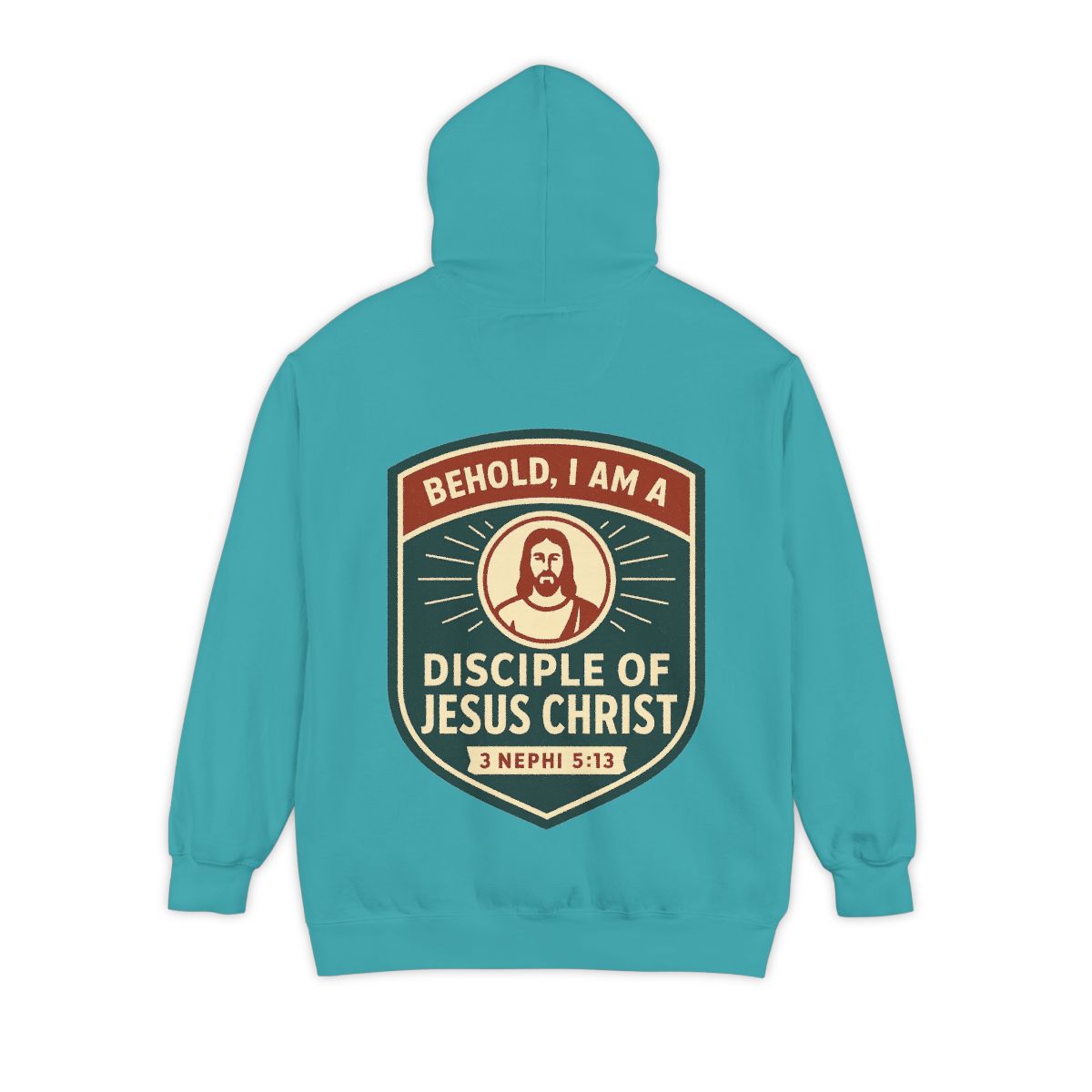 Color: Seafoam | Disciple of Christ Garment-Dyed Hoodie