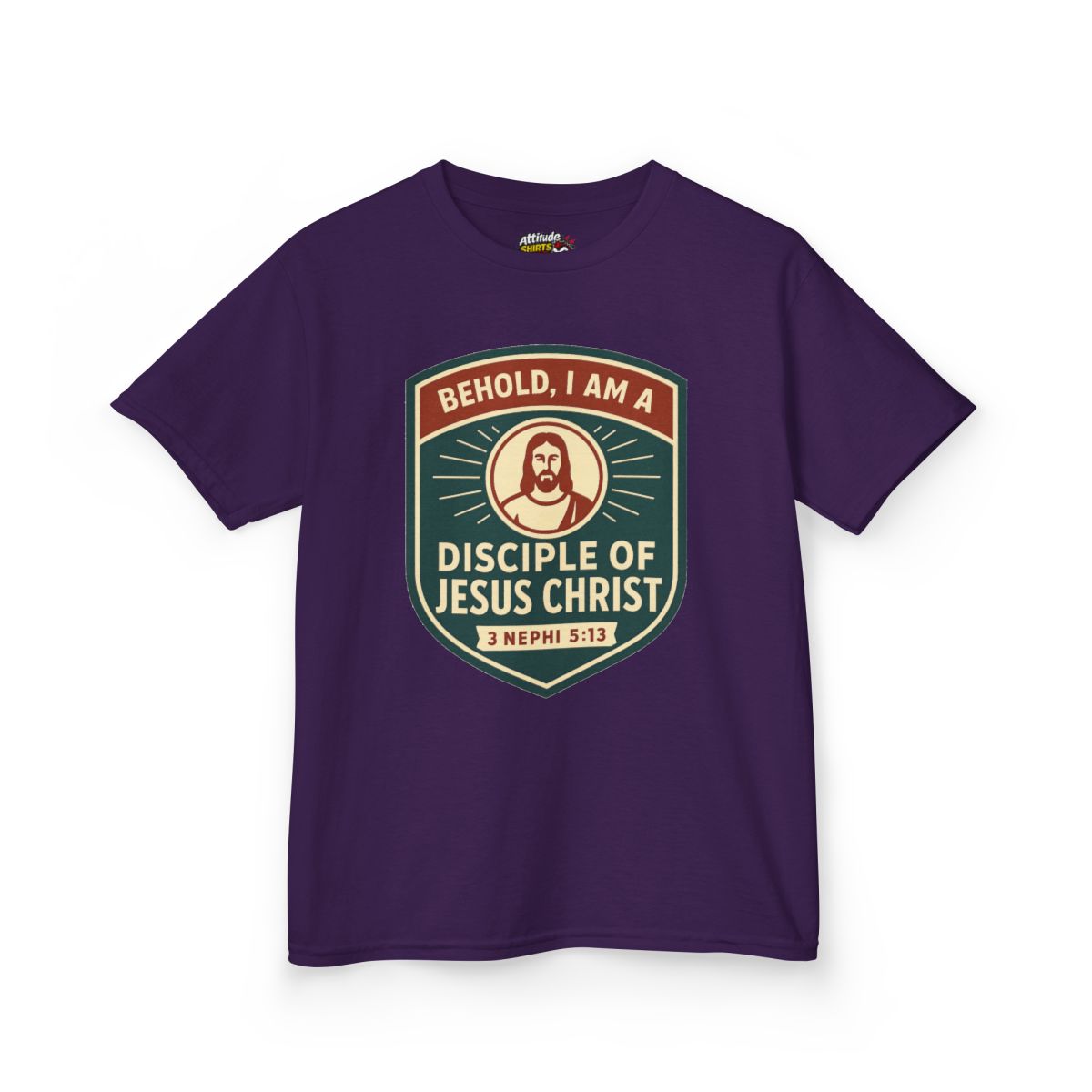 Color: Purple | Disciple of Christ Kids Tee