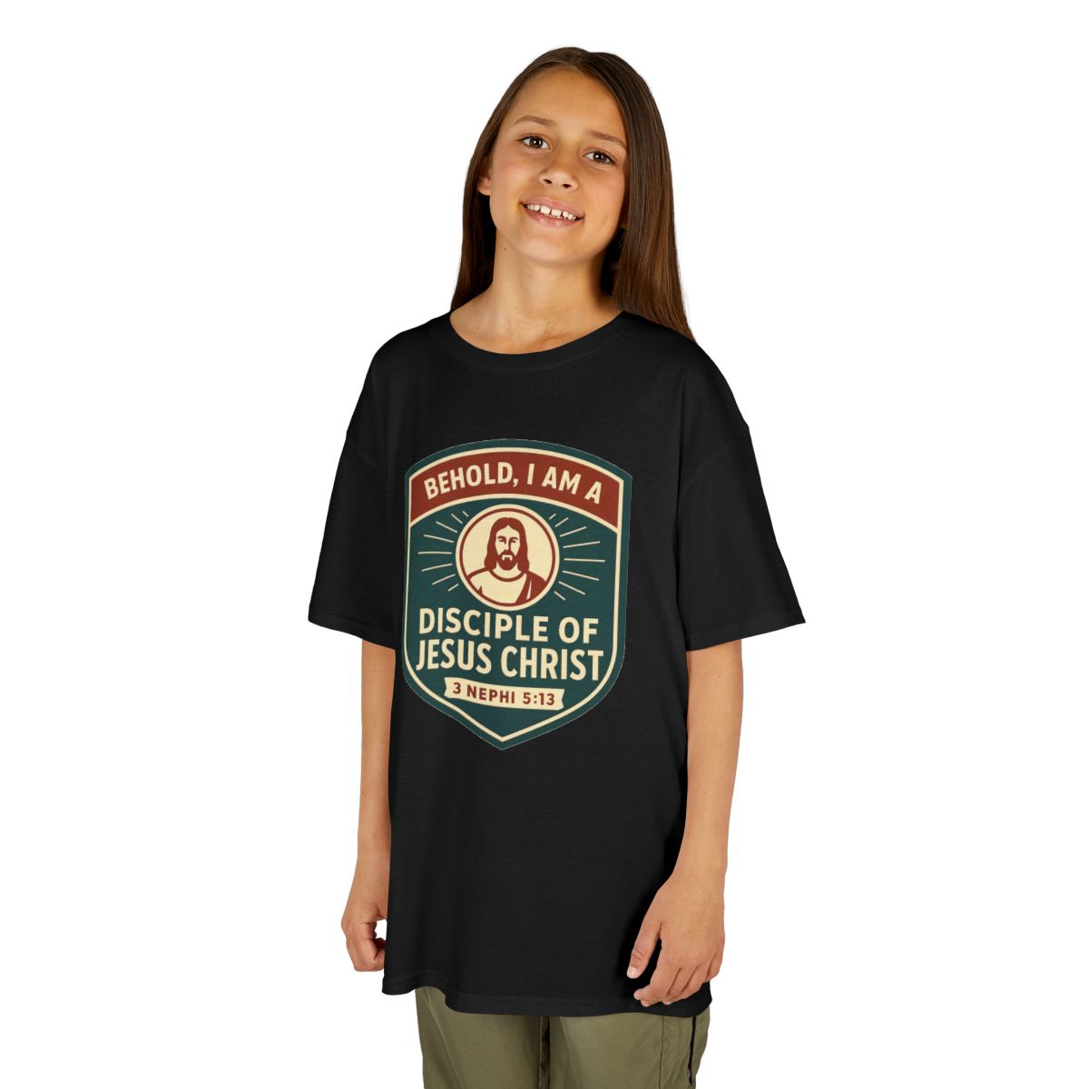 Color: Black | Disciple of Christ Kids Tee