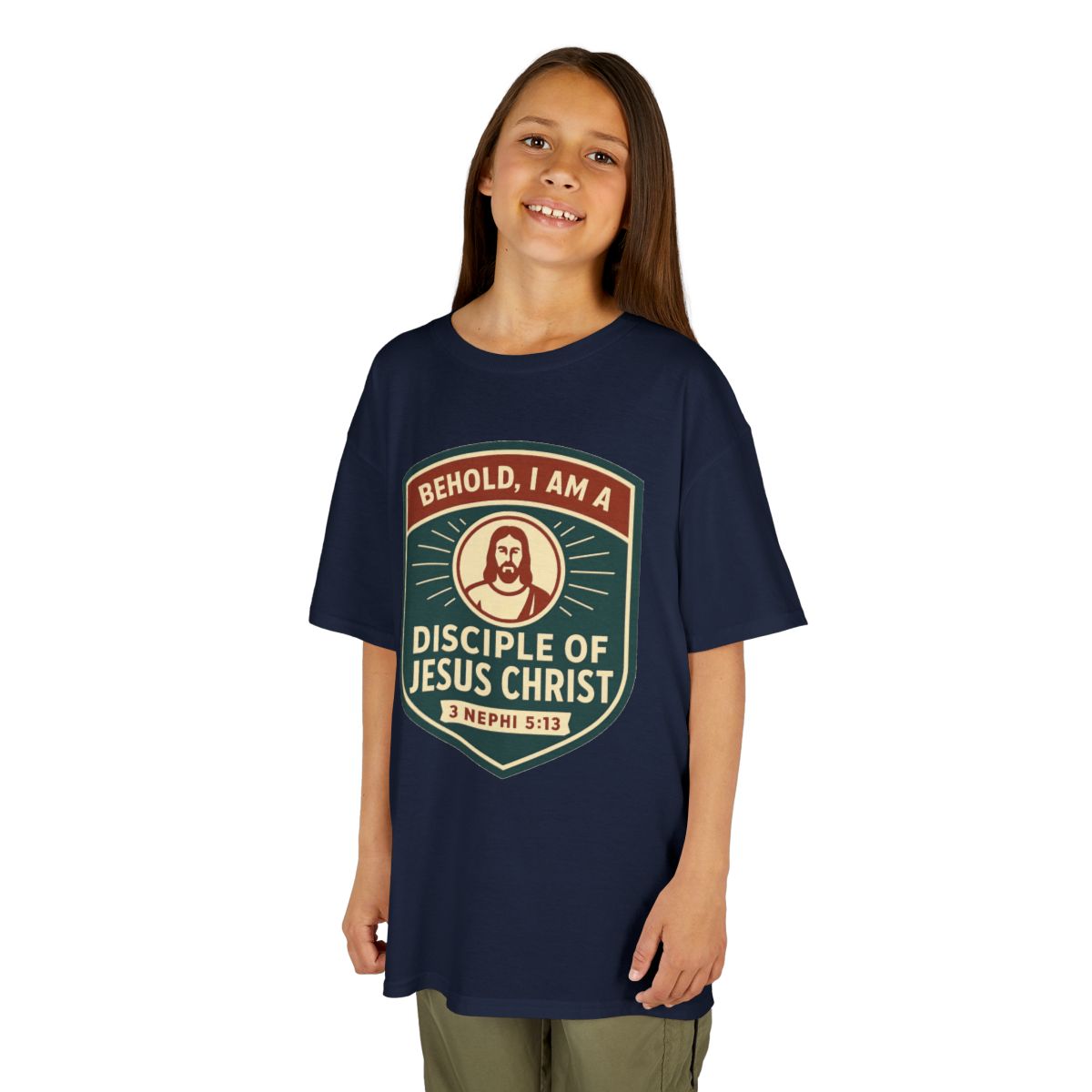 Color: Navy | Disciple of Christ Kids Tee
