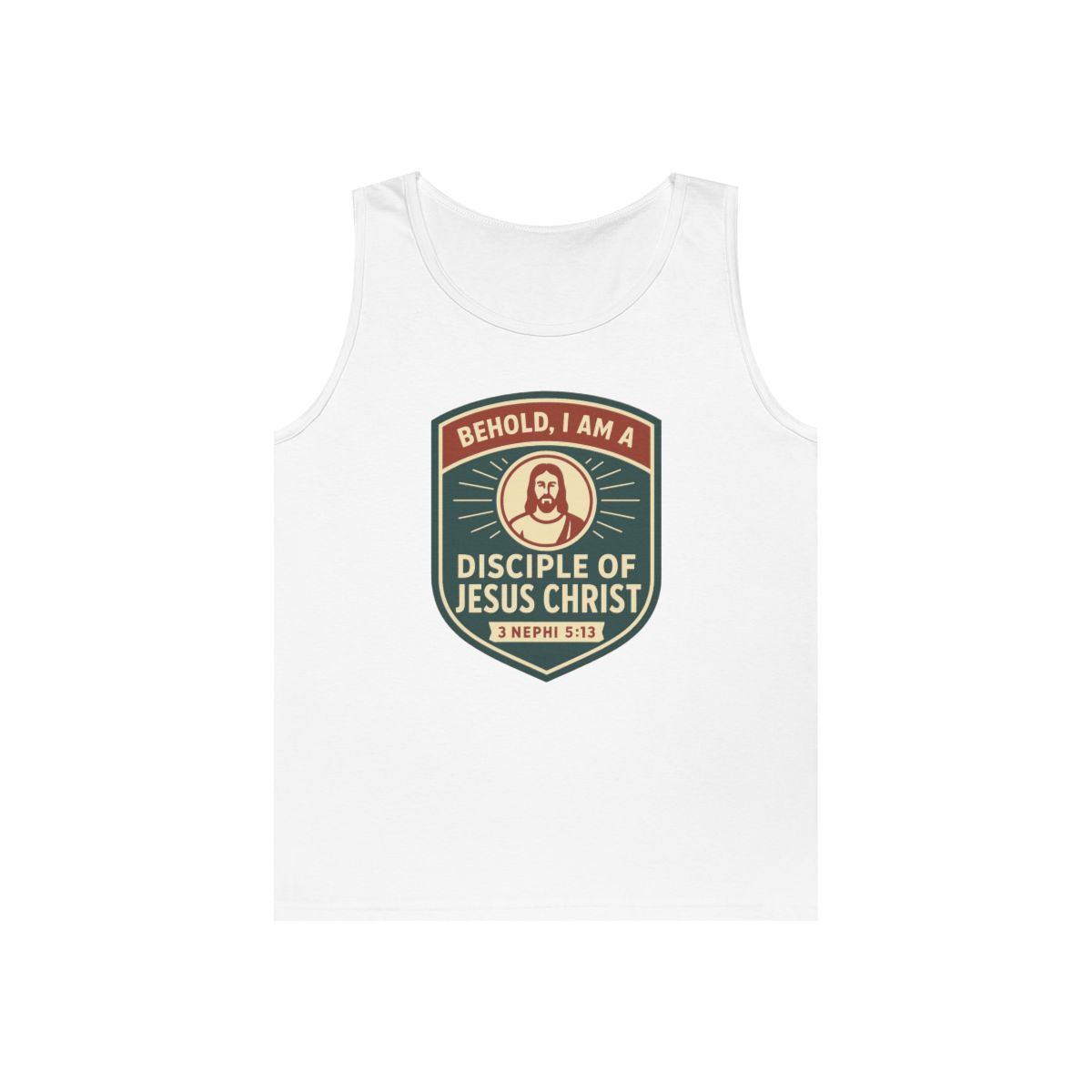 Color: White | Disciple of Christ Tank Top