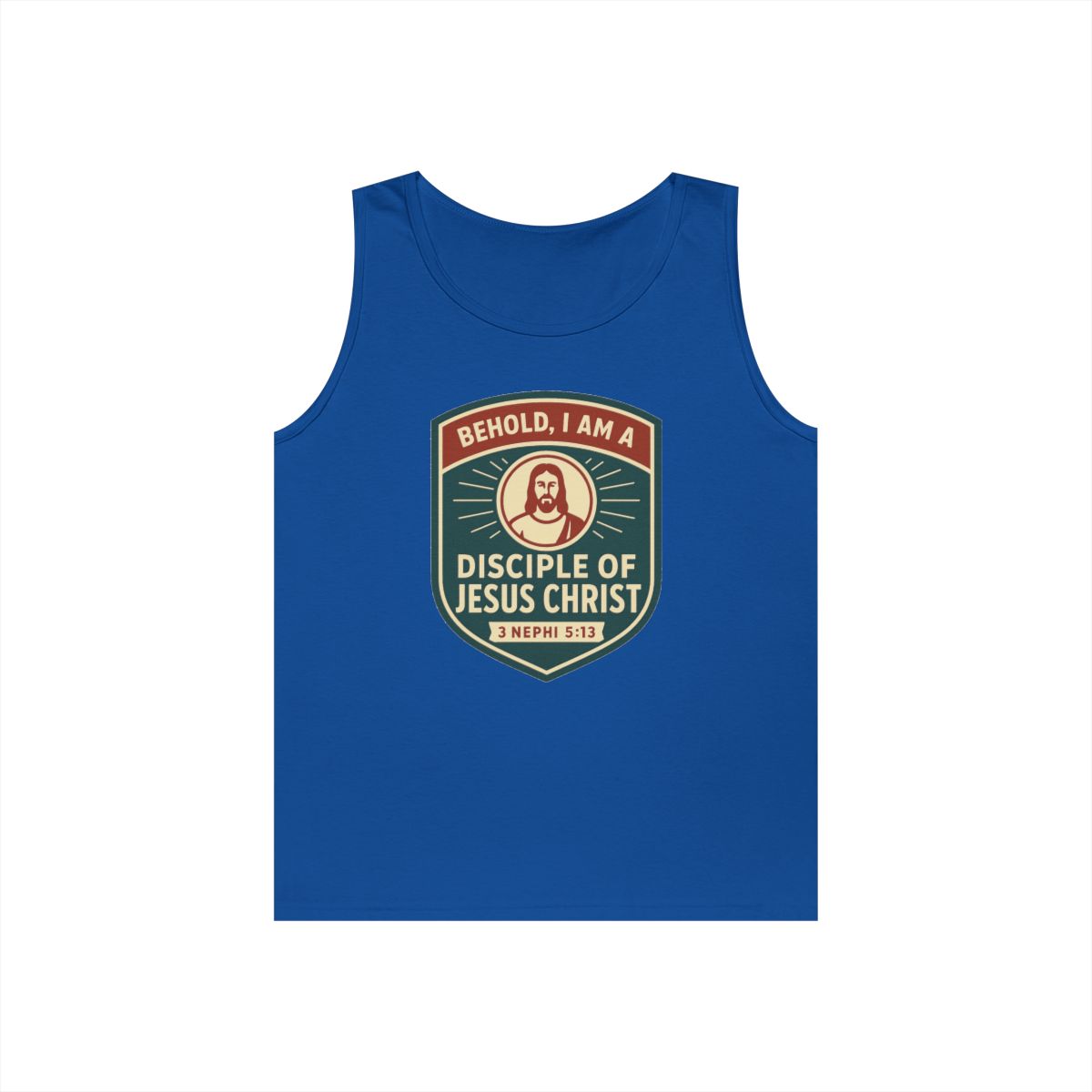 Color: Royal | Disciple of Christ Tank Top