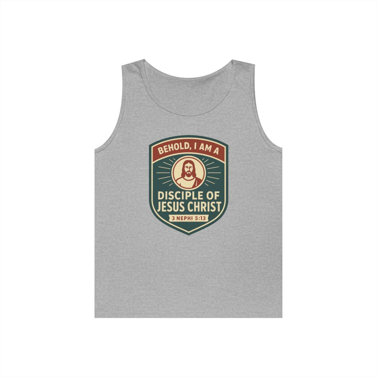 Color: Sport Grey | Disciple of Christ Tank Top