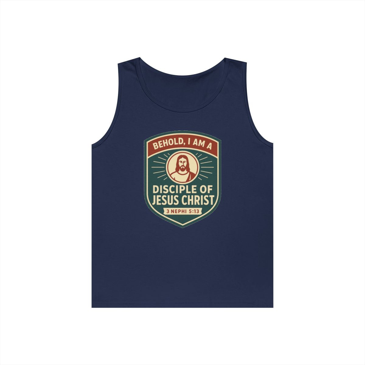 Color: Navy | Disciple of Christ Tank Top
