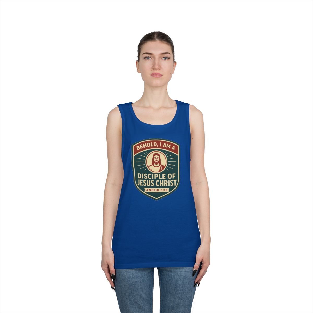 Color: Royal | Disciple of Christ Tank Top