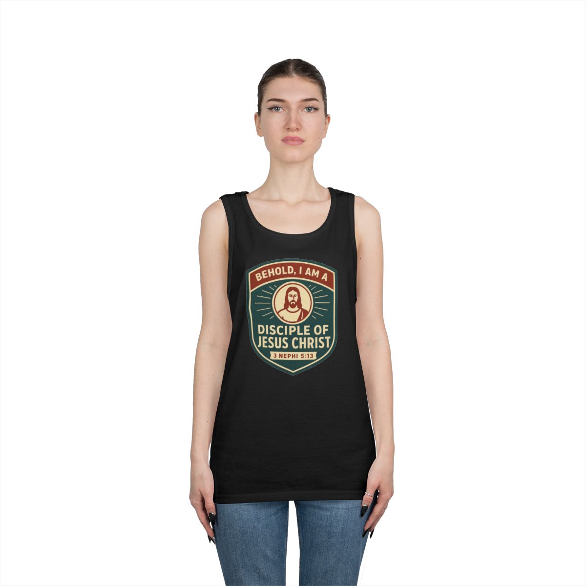 Color: Black | Disciple of Christ Tank Top